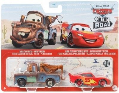 2-pack Bärgarn, Blixten McQueen - Road Trip / På väg