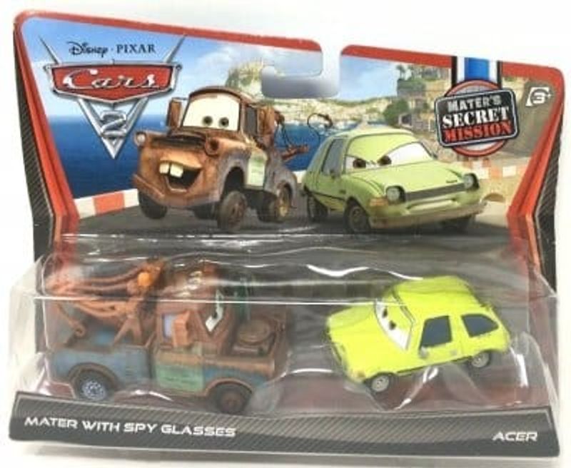Bärgarn spy glas & Acer - Cars 2