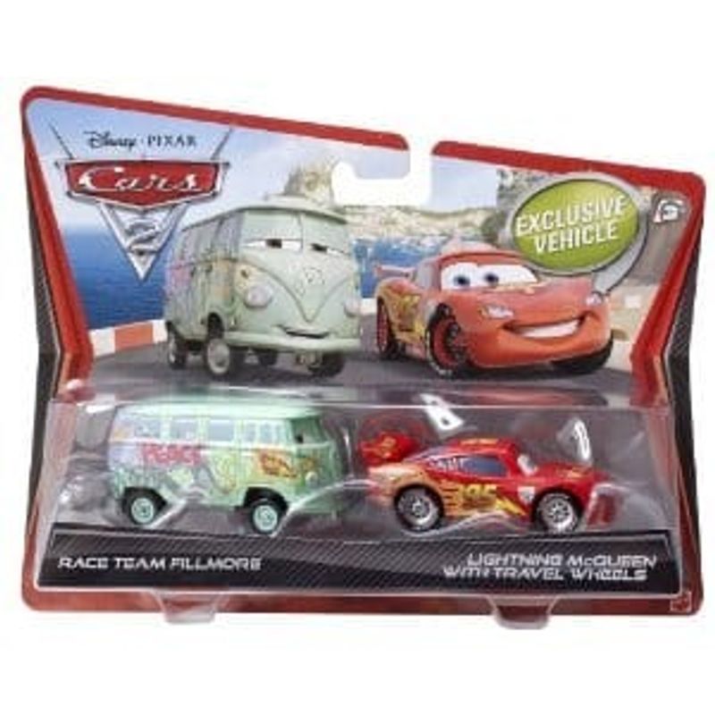 Fillmore & Blixten McQueen travel wheels - Cars 2
