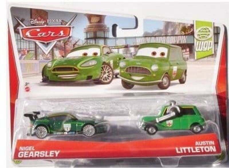 Nigel Gearsley med depå chef - Cars 2