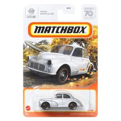 Morris Minor Saloon silber - Matchbox 1:64