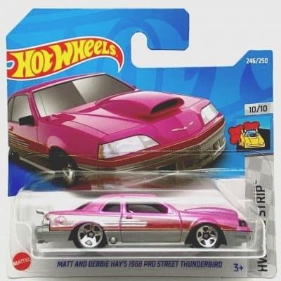 Matt & Debbie Thunderbird rosa - Hot Wheels 1:64