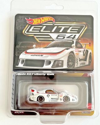 Mazda RX-7 Liberty Walk - Hot Wheels Elite64 1:64