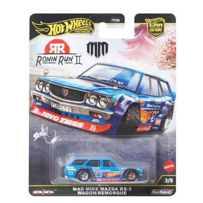 Mazda RX-3 Wagon Mad Mike - Hot Wheels Ronin Run 1:64