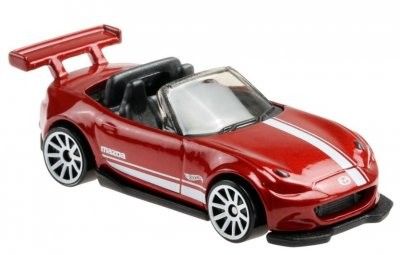 Mazda MX-5 Miata 2015 röd - Hot Wheels 1:64