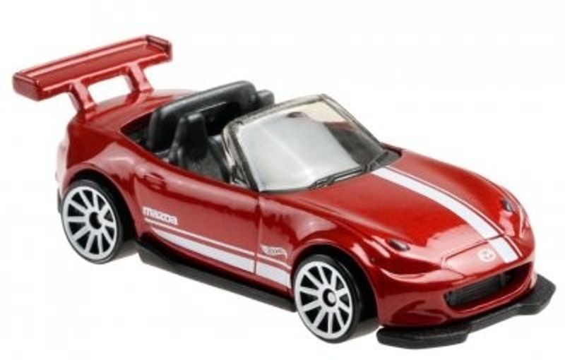Mazda MX-5 Miata 2015 röd - Hot Wheels 1:64