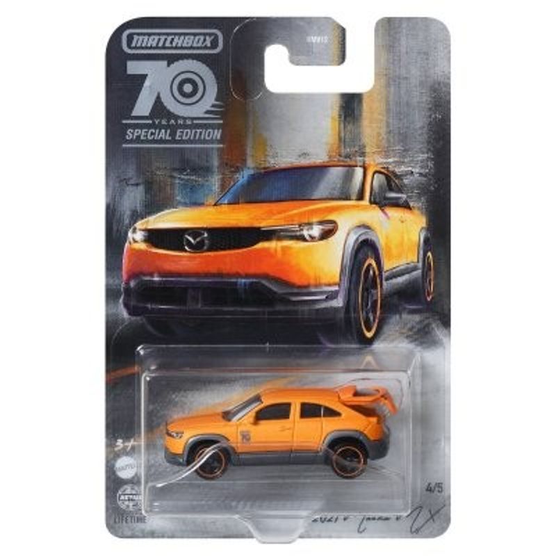 Mazda MX30 orange - Matchbox 1:64