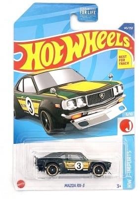 Mazda RX-3 no3 grön/svart - Hot Wheels 1:64