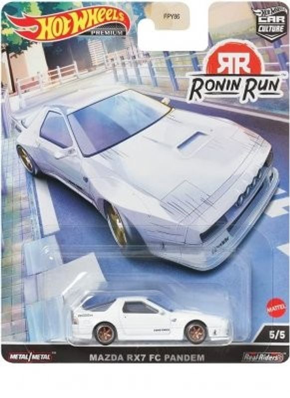 Mazda RX7 FC Pandem vit - Hot Wheels Car Culture 1:64