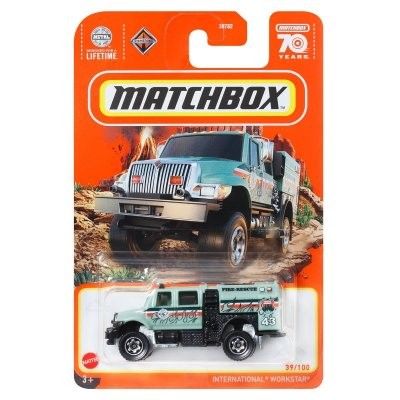 International Workstar grön - Matchbox 1:64