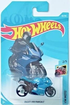 MC Ducati 1199 Pangiale blå - Hot Wheels 1:64