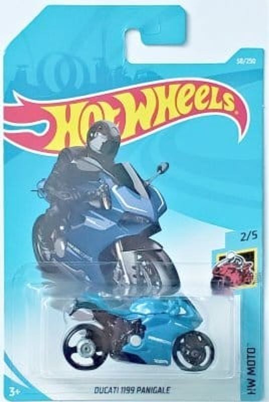 MC Ducati 1199 Pangiale blå - Hot Wheels 1:64