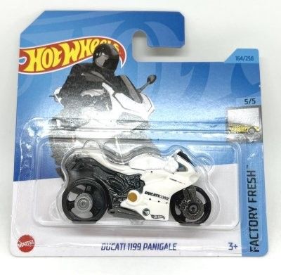 MC Ducati 1199 Pangiale vit TH - Hot Wheels 1:64