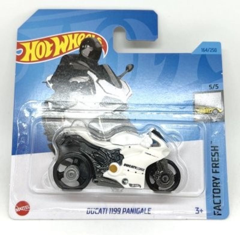 MC Ducati 1199 Pangiale vit TH - Hot Wheels 1:64