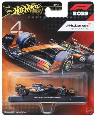 F1-series McLaren 2025 #4 Landon Norris - Hot Wheels 1:64