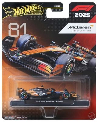 F1-series McLaren 2025 #81 Oscar Piastri - Hot Wheels 1:64