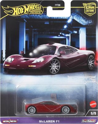 McLaren F1 röd - Hot Wheels Car Culture 1:64