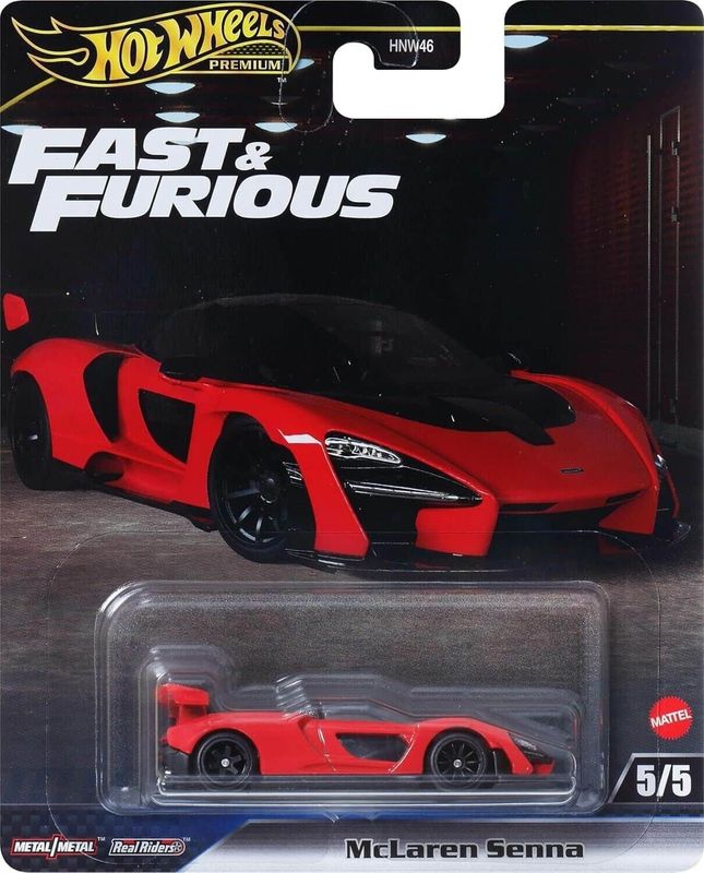 McLaren Senna Fast & Furious - Hot Wheels 1:64