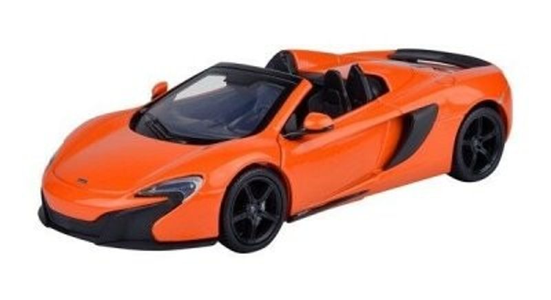 McLaren 650S Spider orange - skala 1:24