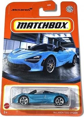 McLaren 720S Spider blå - Matchbox 1:64