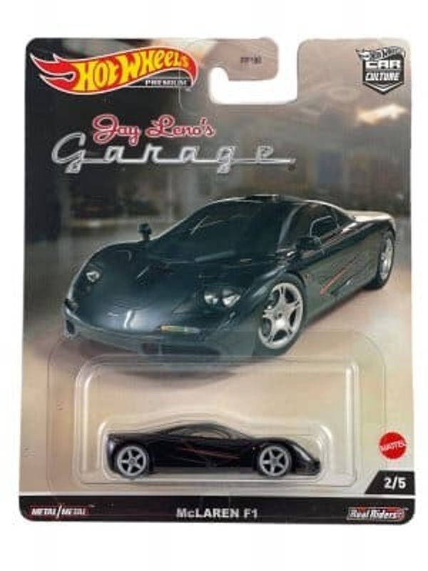 McLaren F1 svart - Hot Wheels Car Culture 1:64
