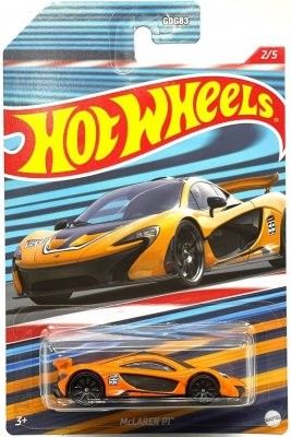 McLaren P1 orange (WM) - Hot Wheels 1:64
