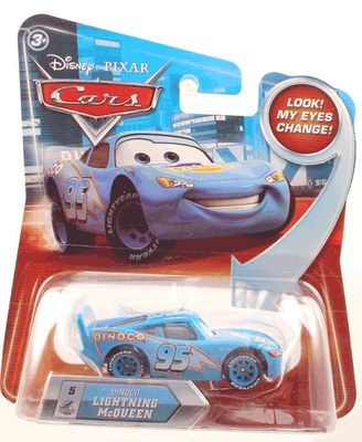 Blixten McQueen Dinoco - eye change 2010 disney bilar
