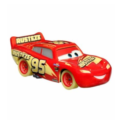 Blixten McQueen RustEze - Glow Racers Disney Cars