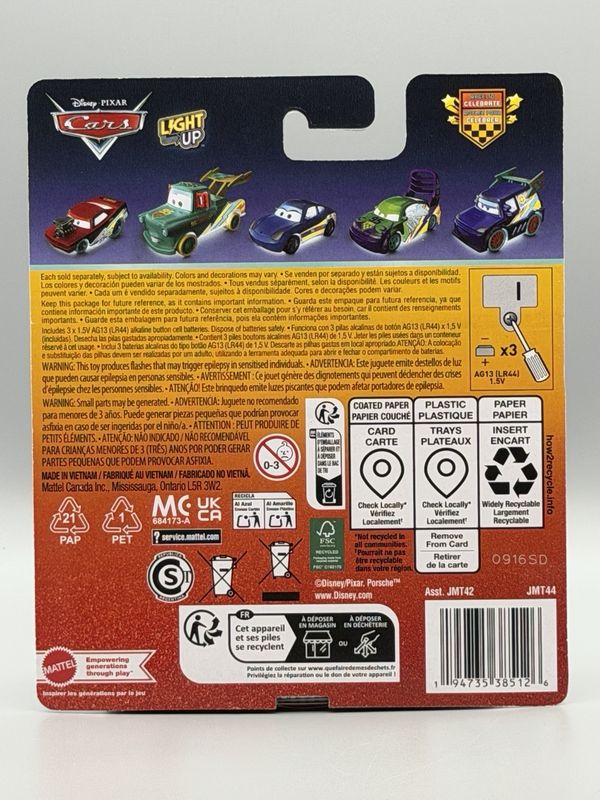 Blixten McQueen - Light Up Disney Cars