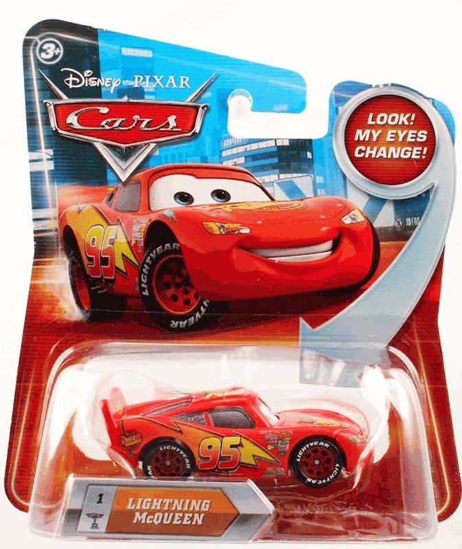 Blixten McQueen - eye change 2010 disney cars