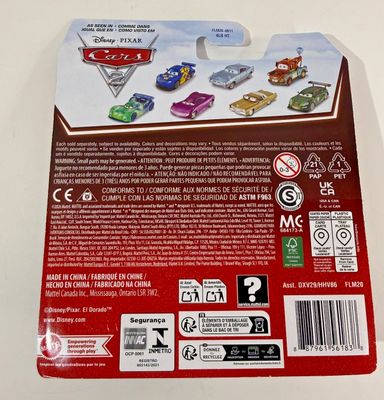 Blixten McQueen - Cars 2 Racing wheels Disney Cars Anniversary Ed.