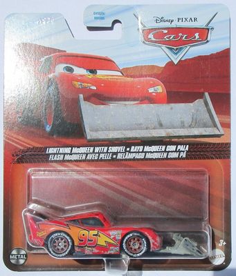 Blixten McQueen shovel / plog - disney bilar 2025
