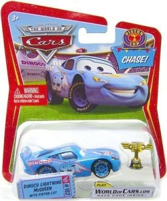 Blixten McQueen Dinoco PistonCup