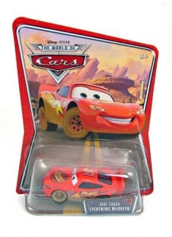 Blixten McQueen Dirt track - serie 3 WoC