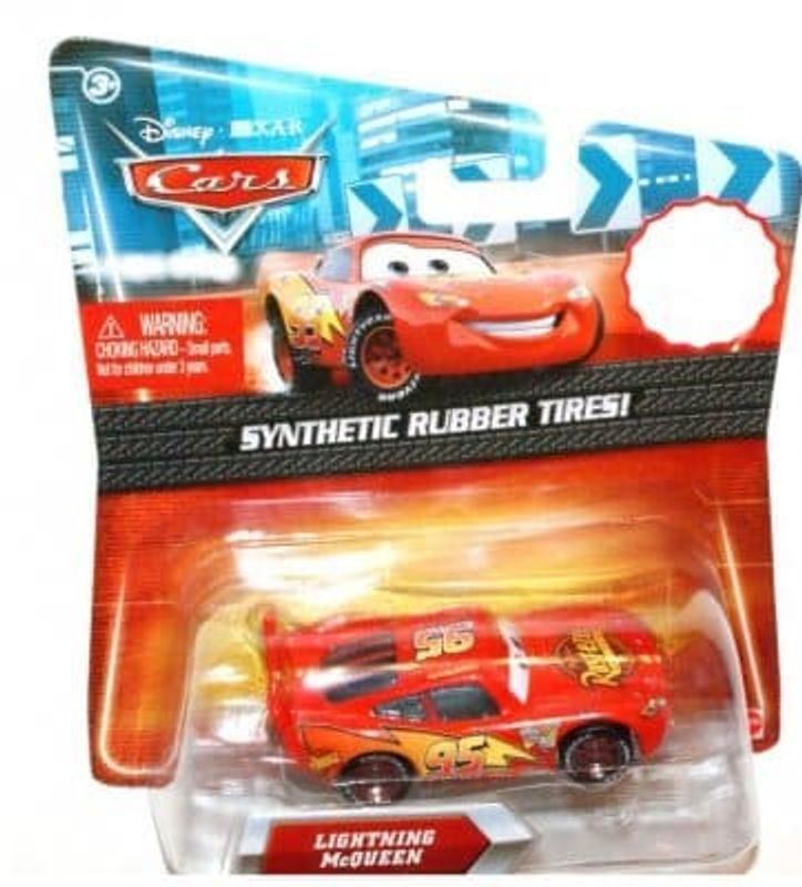 Blixten McQueen - gummi däck - Cars 2