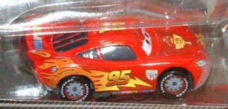 Blixten McQueen utan förpackning - Cars 2 racing wheels