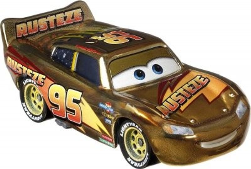 Blixten McQueen RustEze Golden - Cars 3