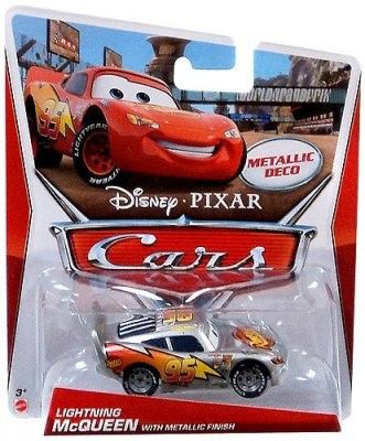 Blixten McQueen silver metallic - Cars 2