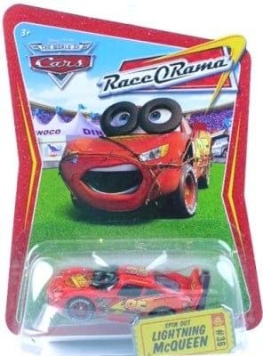 Blixten McQueen Spinout / taggtråd - serie 4 RoR