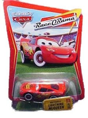 Blixten McQueen vita däck - serie 4 RoR