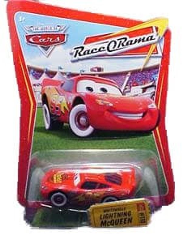 Blixten McQueen vita däck - serie 4 RoR