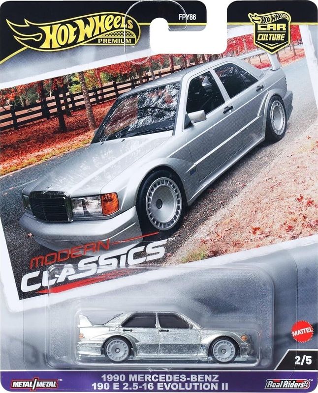 Mercedes Benz 190 E 1990 - Hot Wheels Car Culture 1:64