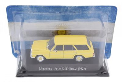 Mercedes 220D Rural 1972 gul - skala 1:43