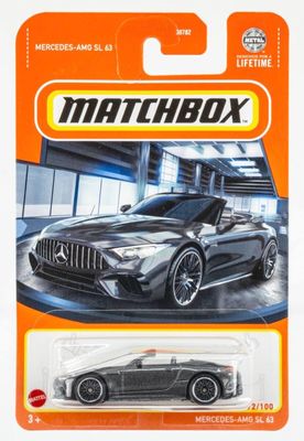 Mercedes Benz AMG SL 63 svart - Matchbox 1:64