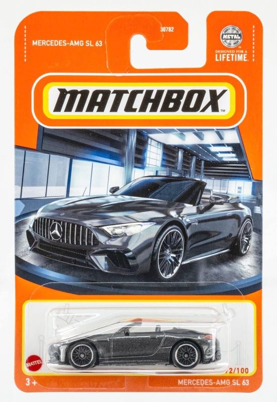 Mercedes Benz AMG SL 63 svart - Matchbox 1:64
