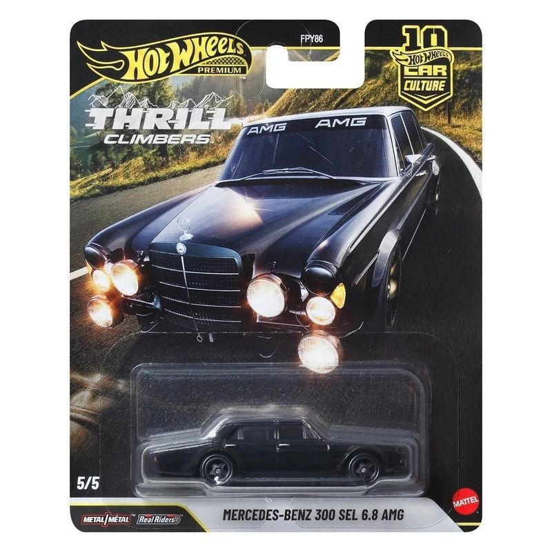 Mercedes Benz 300 SEL 6.8 AMG - Hot Wheels Thrill Climbers 1:64