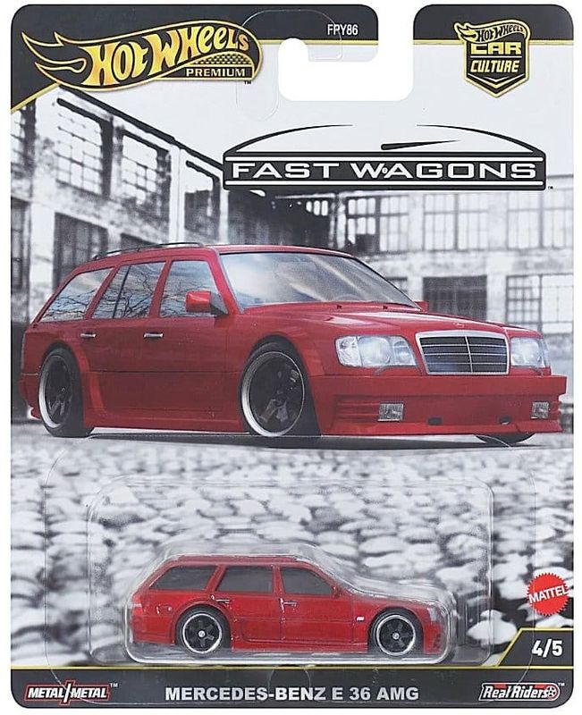 Mercedes Benz E36 AMG - Hot Wheels Fast Wagon 1:64