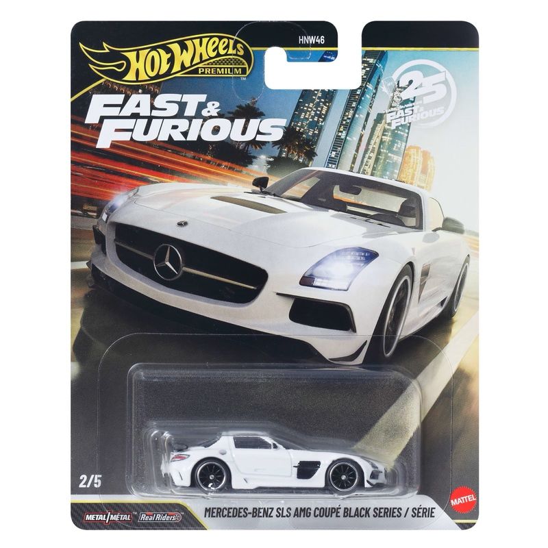 Mercedes-Benz SLS AMG Coupé Black Series – Hot Wheels Fast & Furious 1:64