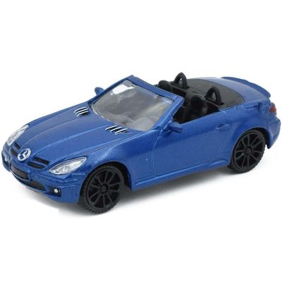 Mercedes SLK55 AMG 2005 blå - skala 1:43