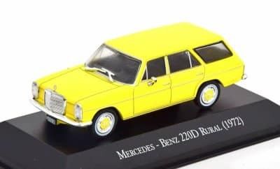 Mercedes 220D Rural 1972 gul - skala 1:43